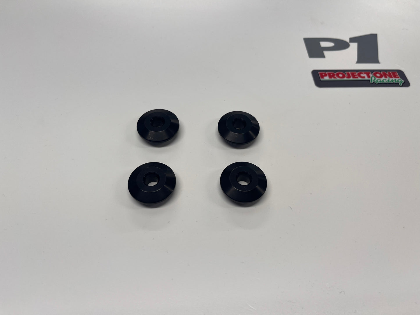 STUB AXLE TOP HATS X 4 - P1156