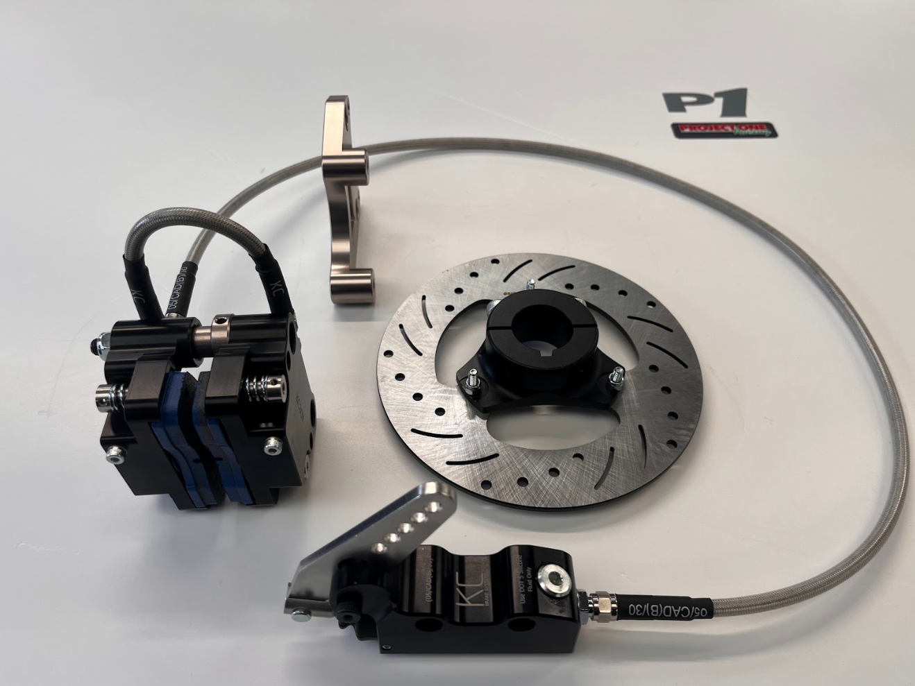 BRAKE SYSTEM COMPLETE HONDA CADET 4MM DISC - P1175