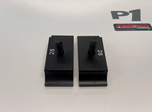 MICRO/MINI ROTAX ENGINE MOUNT BOTTOM CLAMP PAIR - P126